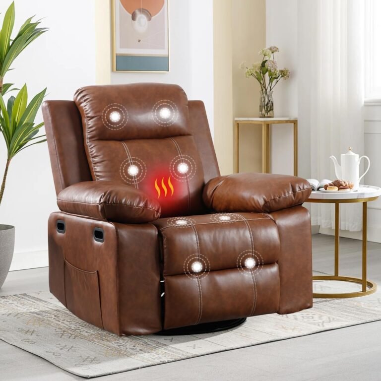 Smart Electric Power Recliner Chairs with Massage, Heating, and Ergonomic Support for Total Home Comfort