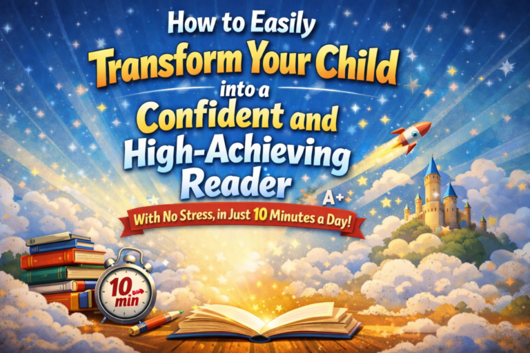 How to Easily Transform Your Child into a Confident and High‑Achieving Reader — With No Stress, in Just 10 Minutes a Day