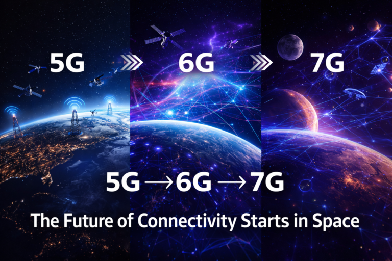 From 5G to 7G: How Satellites Are Rewriting the Future of Global Connectivity