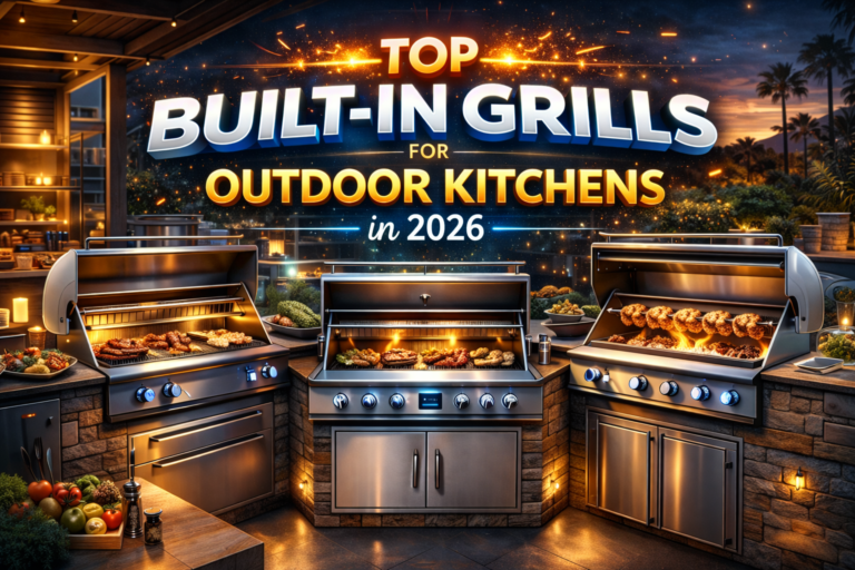 Top Built-In Grills for Outdoor Kitchens in 2026