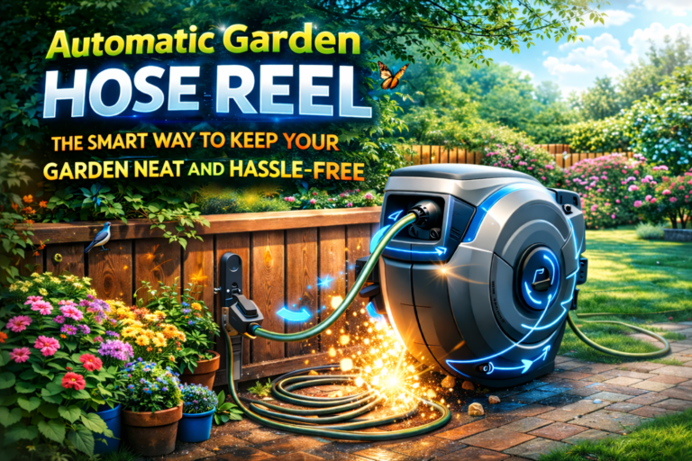 Automatic Garden Hose Reel – The Smart Way to Keep Your Garden Neat and Hassle-Free