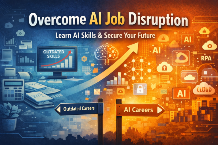 How to Overcome AI Job Disruption: Courses to Avoid, Courses to Prioritize, and the Fastest Path to an AI Career