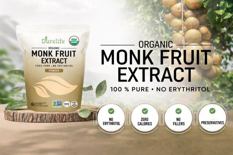 Durelife Organic 100% PureMonk Fruit Sweetener