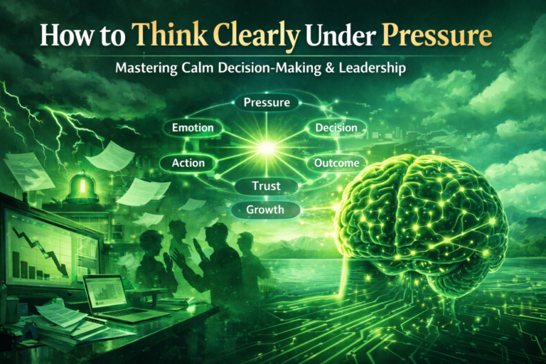 How to Think Clearly Under Pressure: The Science of a Calm Brain