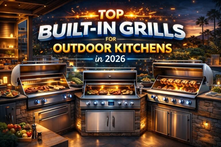 Top Built-In Grills for Outdoor Kitchens in 2026