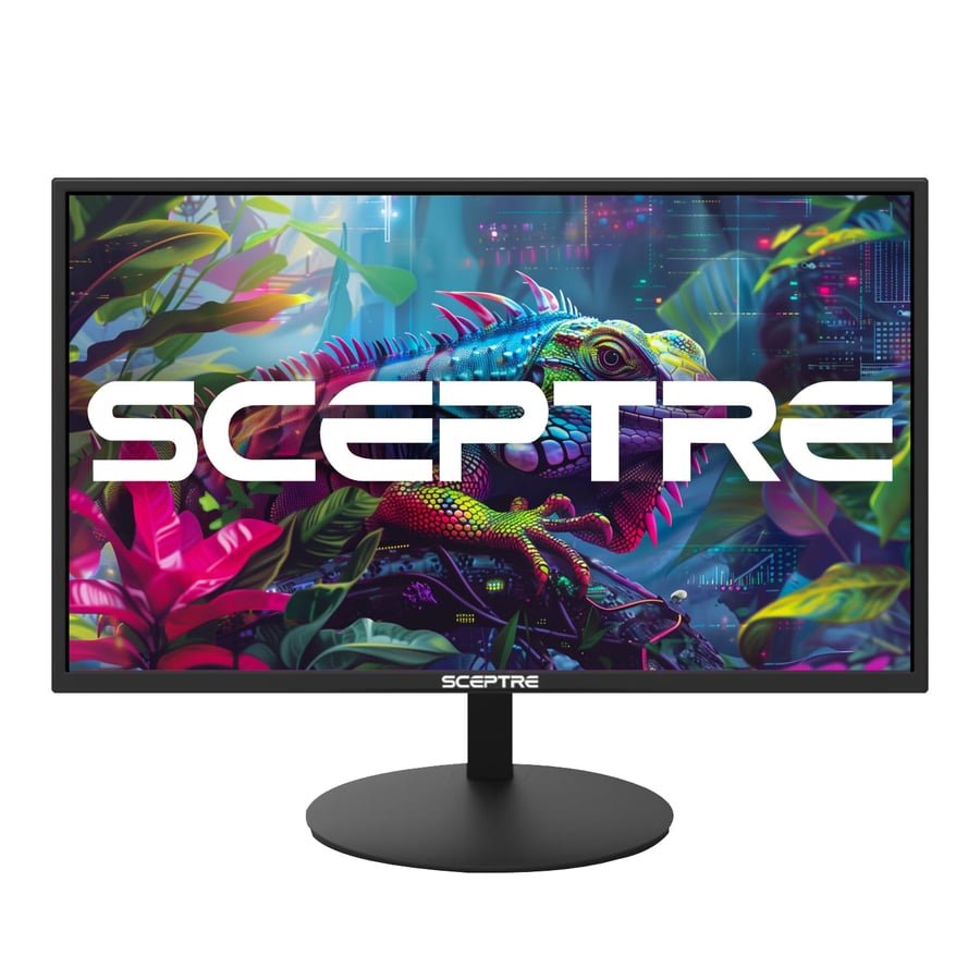 Sceptre E275W-19203R 27 inch1080P LED Monitor 99% sRGB 2X HDMI VGA Build-In Speakers, Machine Black (E275W-19203R series) | 27 FHD Va Panel, 3ms G-to-G, Srgb 94%, 2x3w Speakers, Vesa 100x100