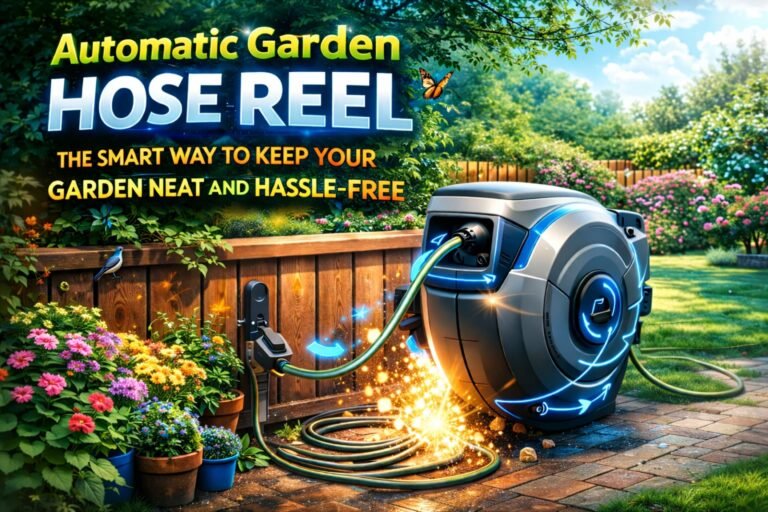 Automatic Garden Hose Reel – The Smart Way to Keep Your Garden Neat and Hassle-Free