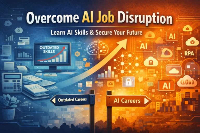 How to Overcome AI Job Disruption: Courses to Avoid, Courses to Prioritize, and the Fastest Path to an AI Career