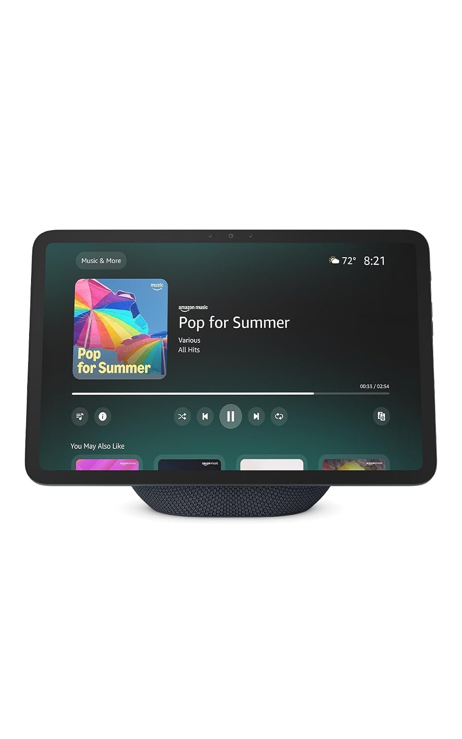 Amazon Echo Show 11 (newest model), Vibrant Full-HD 11" display with more viewing area and spatial audio, Designed for Alexa+, Graphite Recycled Content Certification for Electrical and Electronic Equipment