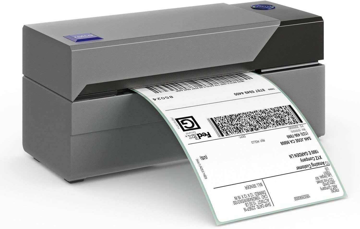 Rollo USB Shipping Label Printer - Commercial Grade 4x6 Thermal Label Printer for Shipping Packages - High Speed Custom Sticker Label Maker for Small Business - Supports Windows & Mac