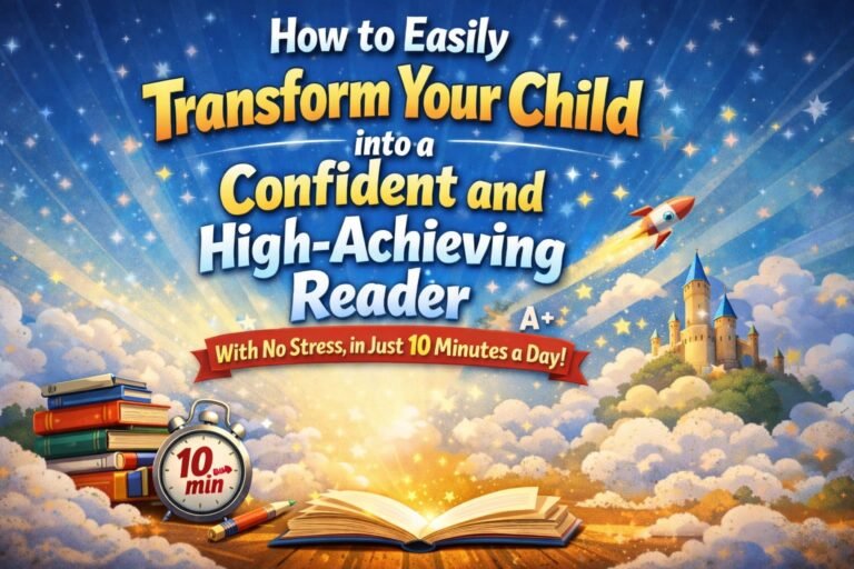 How to Easily Transform Your Child into a Confident and High‑Achieving Reader — With No Stress, in Just 10 Minutes a Day