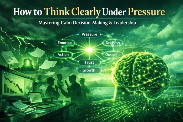 How to Think Clearly Under Pressure: The Science of a Calm Brain