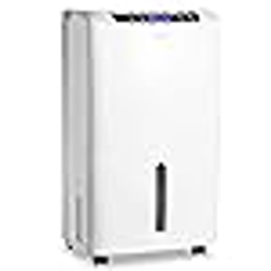 Waykar 34 Pints Energy Star Dehumidifier for Spaces up to 2,000 Sq. Ft at Home, in Basements and Large Rooms with Drain Hose and 0.66 Gallons Water Tank Recycled Claim Standard Blended ENERGY STAR