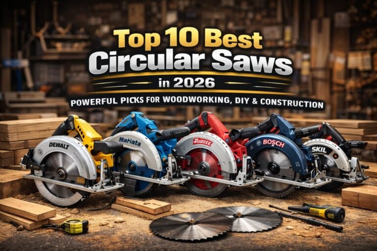 Top 10 Best Circular Saws in 2026 – Powerful Picks for Woodworking, DIY & Construction