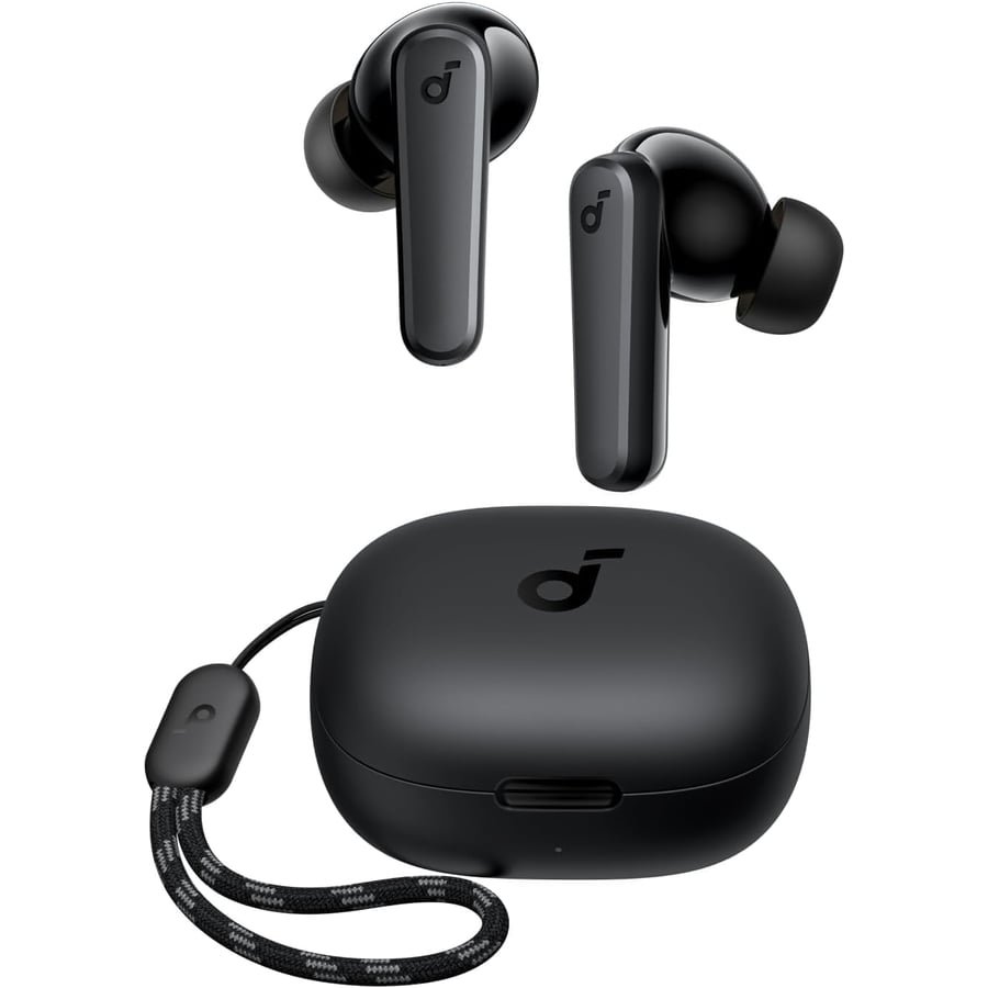 Soundcore by Anker P20i True Wireless Earbuds, 10mm Drivers with Big Bass, Bluetooth 5.3, 30H Long Playtime, Water-Resistant, 2 Mics for AI Clear Calls, 22 Preset EQs, Customization via App ClimatePartner certified