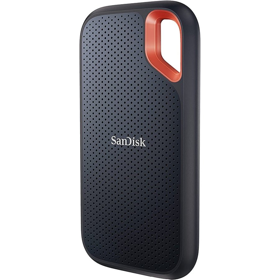 SANDISK 2TB Extreme Portable SSD (Old Model) - Up to 1050MB/s, USB-C, USB 3.2 Gen 2, IP65 Water and Dust Resistance, Updated Firmware - External Solid State Drive - SDSSDE61-2T00-G25 | 2TB Nvme Portable SSD, Up to 1050MB per S Read, 1000MB per S Write, IP65 Water and Dust, 3m Drop, 5-Yr Warranty