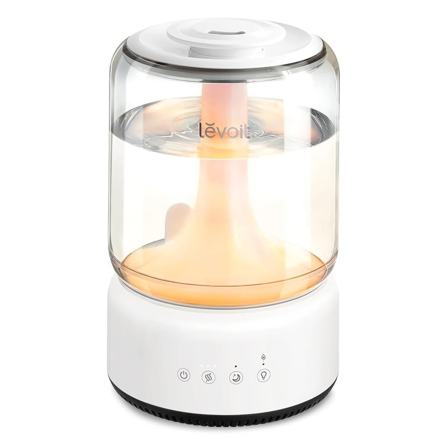 Levoit Humidifiers for Bedroom 4.2L Top Fill for Large Room, NeoClassic 450 | Dishwasher Safe, 42H Runtime, Easy to Clean, 21dB Quiet Cool Mist for Baby, Plants, Night Light, Essential Oil Diffuser