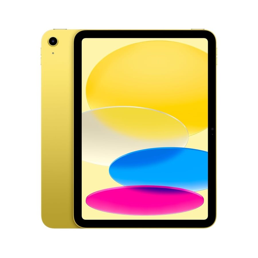 Apple iPad 11-inch: A16 chip, 11-inch Model, Liquid Retina Display, 128GB, Wi-Fi 6, 12MP Front/12MP Back Camera, Touch ID, All-Day Battery Life — Yellow EPEAT